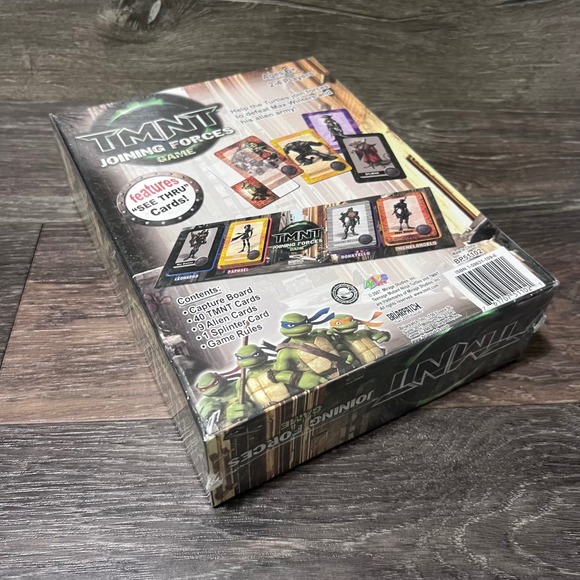 TMNT Teenage Mutant Ninja Turtles Joining Forces Game Briarpatch Ages 6+ New - Picture 10 of 12